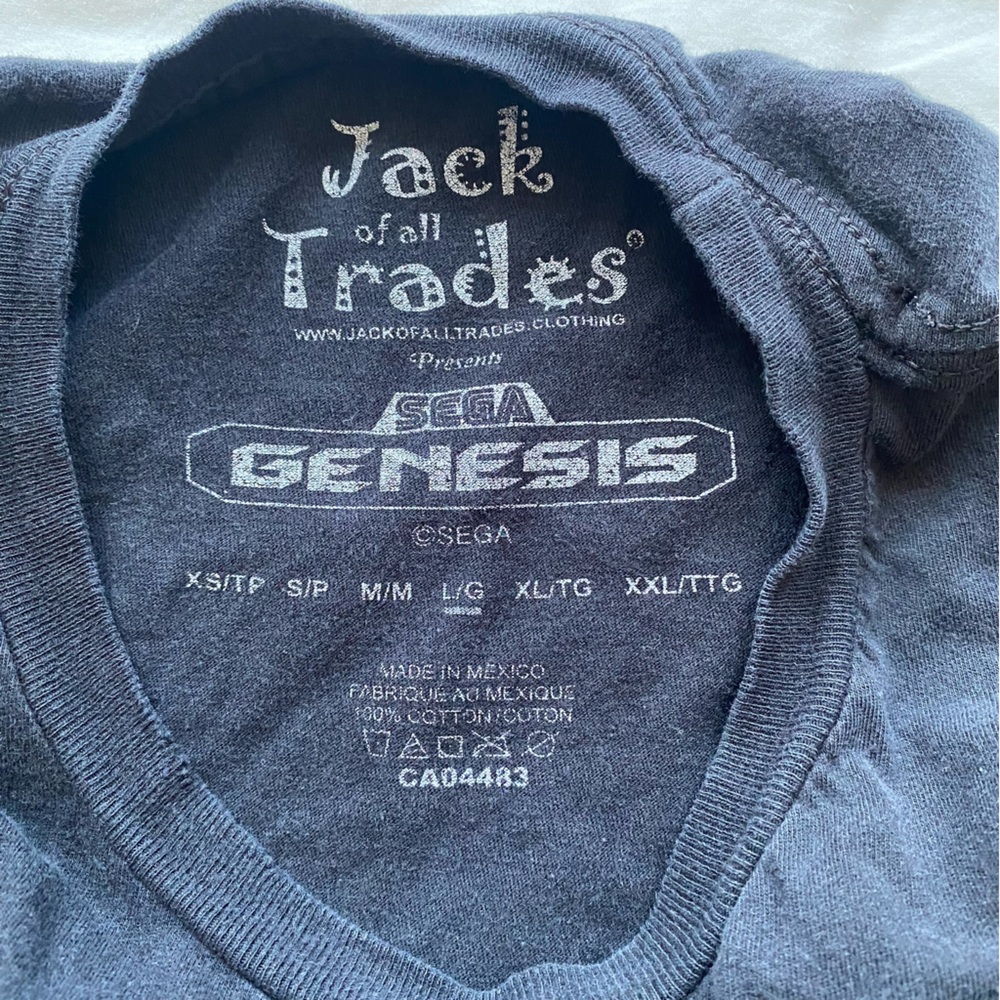 SEGA Genesis Graphic Tee - Black - Picture 3 of 6